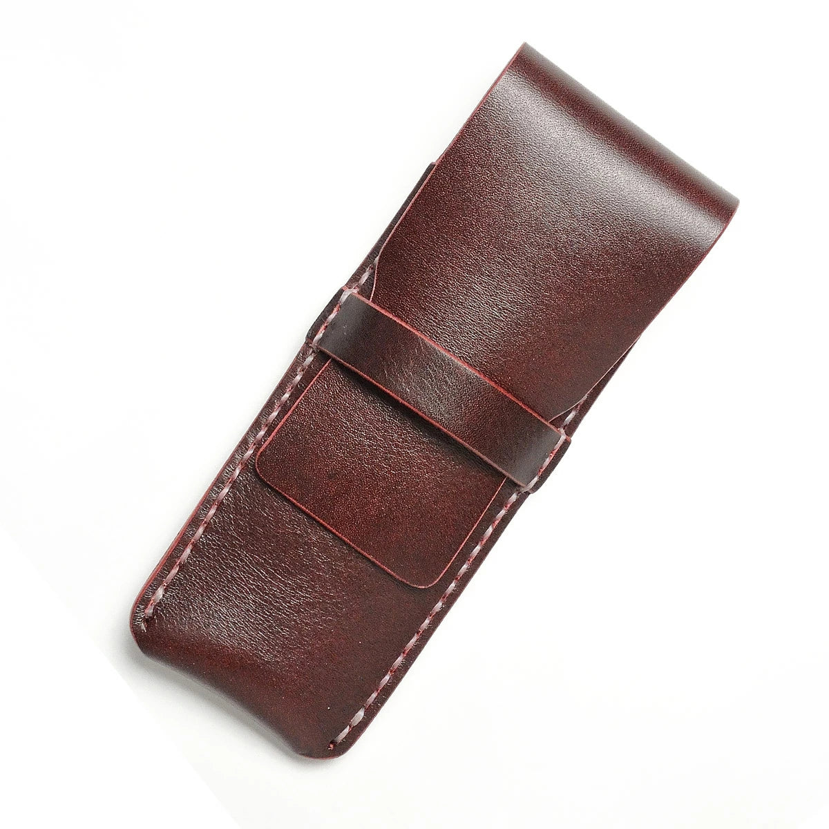 サムライクラフト 2本挿しペンケース ペンシース フラップ差込式 縦型ペンケース筆入れ シンプル ルガトショルダー