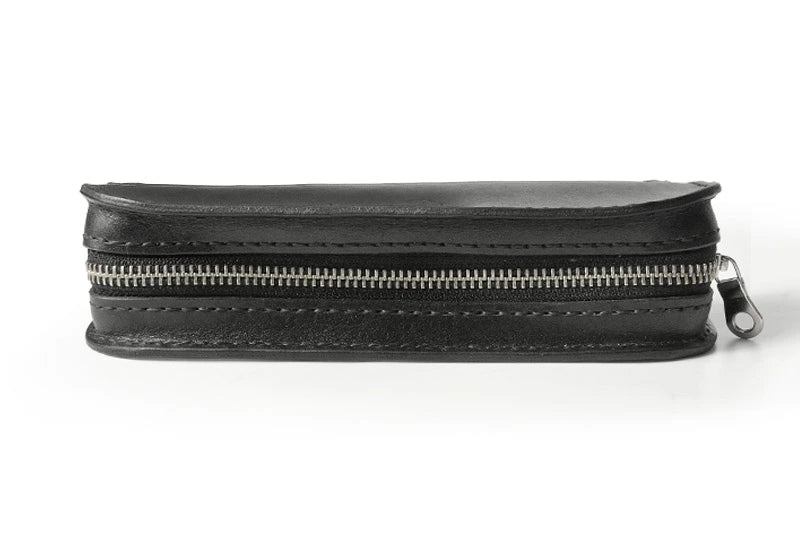 サムライクラフト ペンケース 筆入れ ファスナータイプ サドルレザー オイルレザー