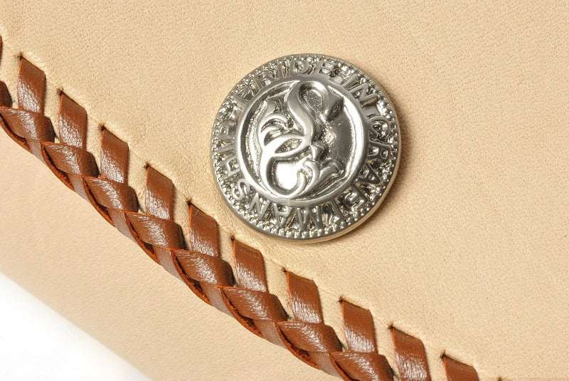 サムライクラフト フラップペンケース ペンケース 筆入れ サドルベーシック ダブルステッチ