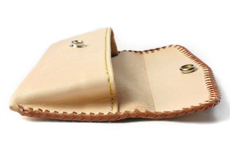 サムライクラフト フラップペンケース ペンケース 筆入れ サドルベーシック ダブルステッチ