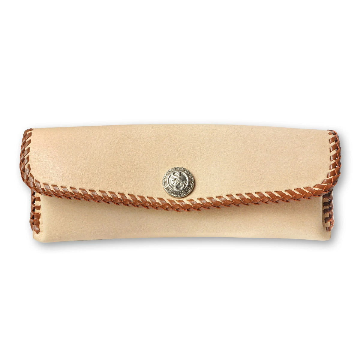 サムライクラフト フラップペンケース ペンケース 筆入れ サドルベーシック ダブルステッチ