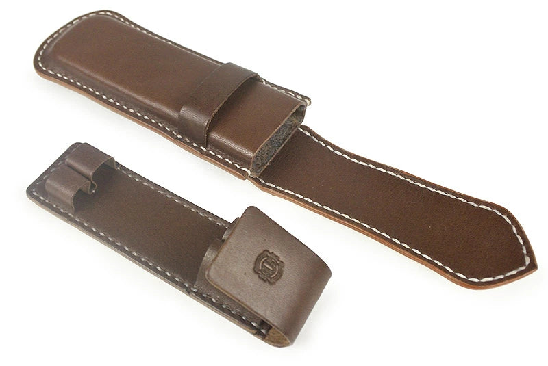 サムライクラフト ペンケース 拵（こしらえ） ペン鞘 筆入れ 印伝 サドルベーシック オイルレザー