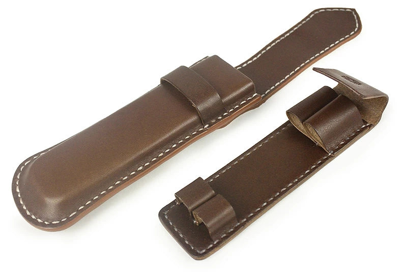 サムライクラフト ペンケース 拵（こしらえ） ペン鞘 筆入れ 印伝 サドルベーシック オイルレザー