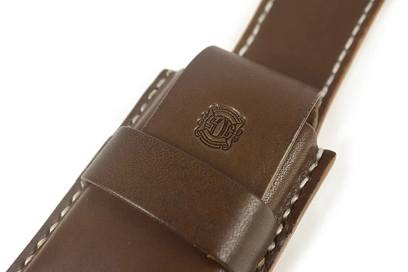 サムライクラフト ペンケース 拵（こしらえ） ペン鞘 筆入れ 印伝 サドルベーシック オイルレザー