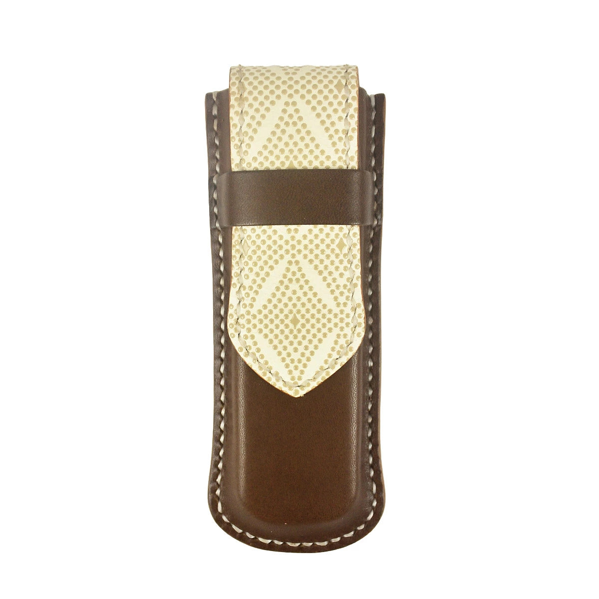 サムライクラフト ペンケース 拵（こしらえ） ペン鞘 筆入れ 印伝 サドルベーシック オイルレザー