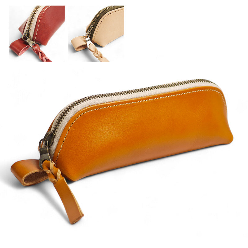 サムライクラフト 山型 ペンケース オイルレザー