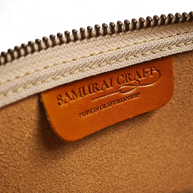サムライクラフト 山型 ペンケース オイルレザー
