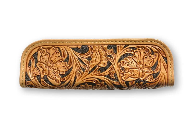 サムライクラフト ペンケース 筆入れ ファスナータイプ シェリダンスタイルカービング