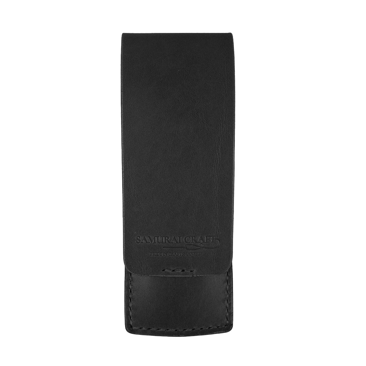 サムライクラフト 2本挿しペンケース ペンシース 縦型ペンケース 筆入れ シンプル サドルレザー オイルレザー