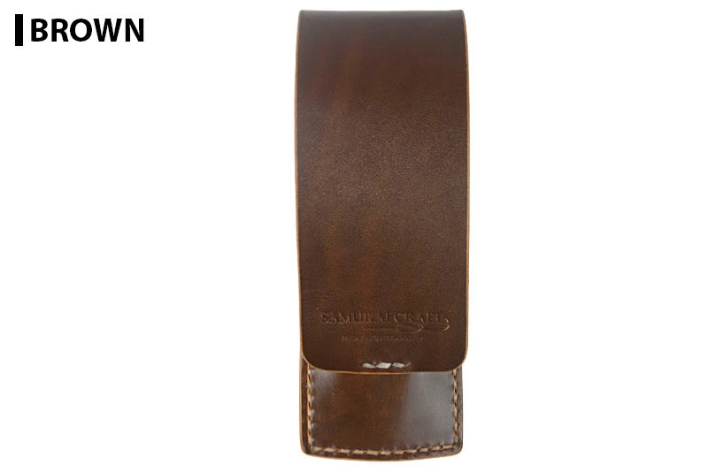 サムライクラフト 2本挿しペンケース ペンシース 縦型ペンケース筆入れ シンプル ルガトショルダー