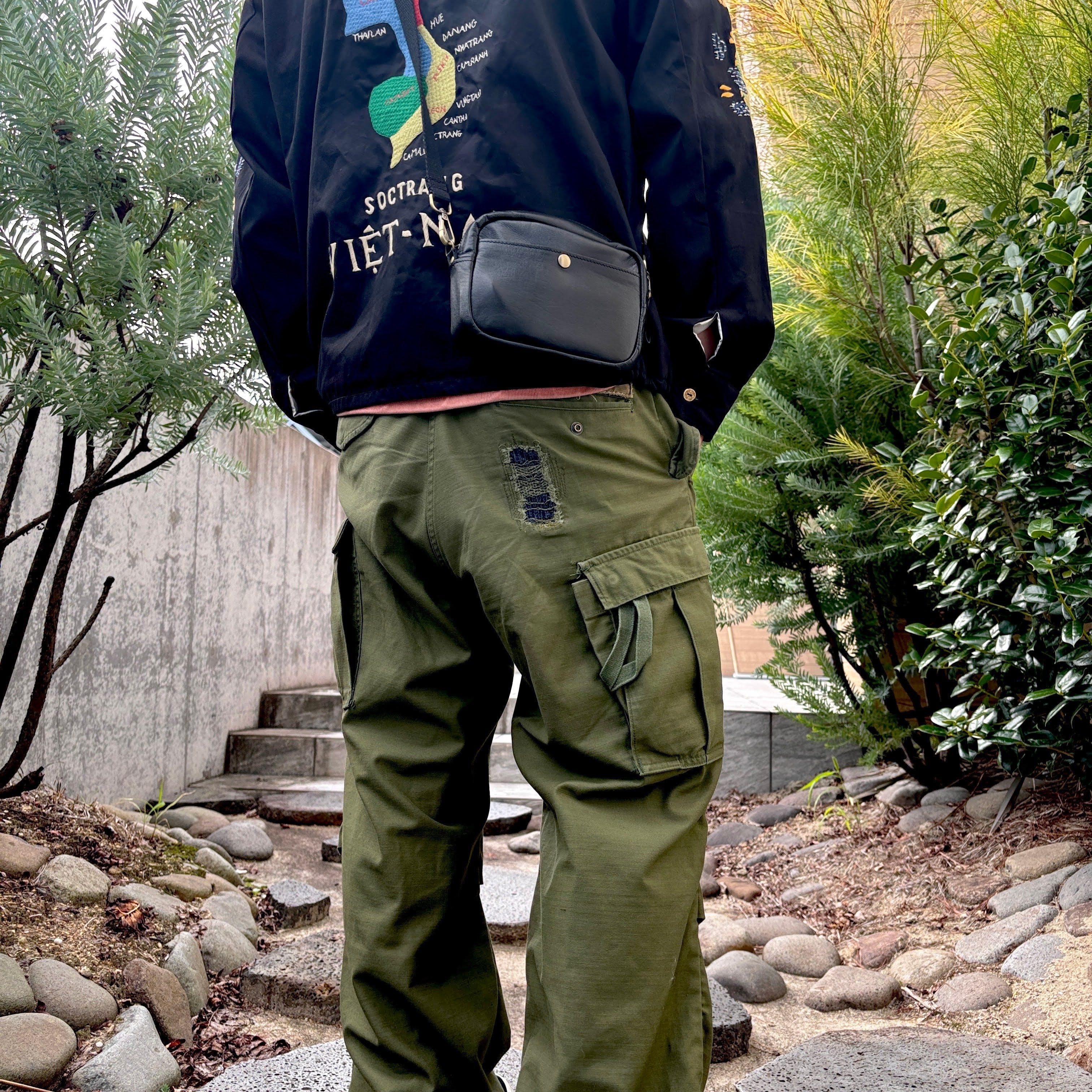 サムライクラフト スマホショルダー 横型 ミニショルダーバッグ