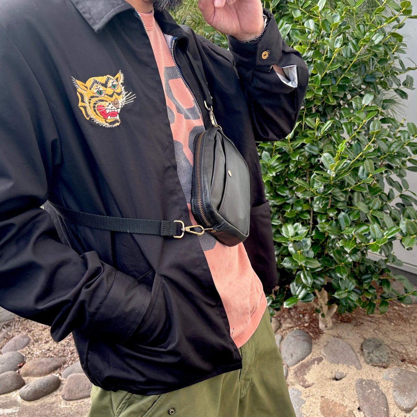 サムライクラフト スマホショルダー 横型 ミニショルダーバッグ