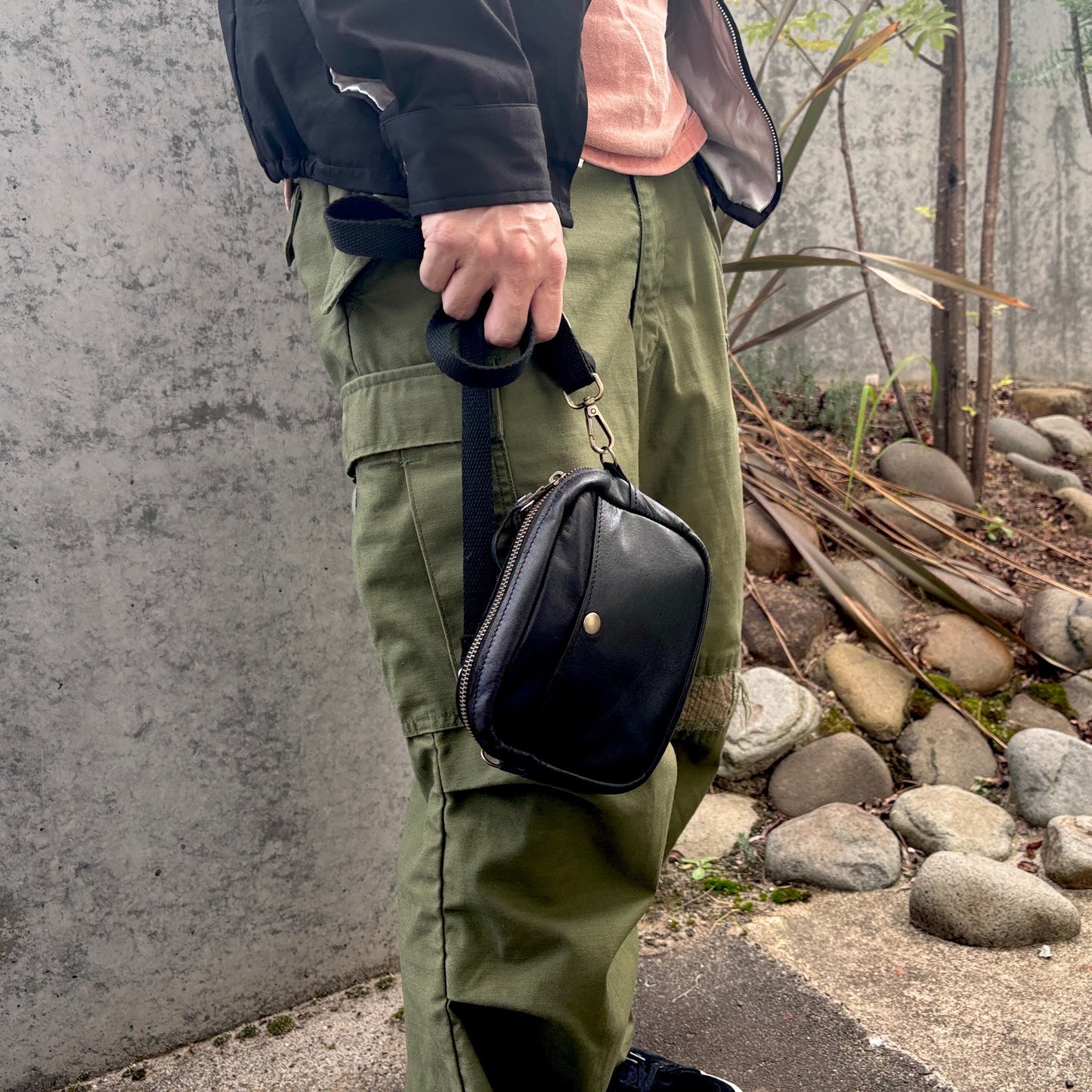 サムライクラフト スマホショルダー 横型 ミニショルダーバッグ