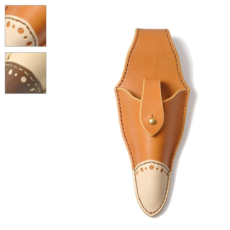 サムライクラフト クニペックスプライヤーシース メダリオンオーバーレイ バイカラー 厚革ヌメ