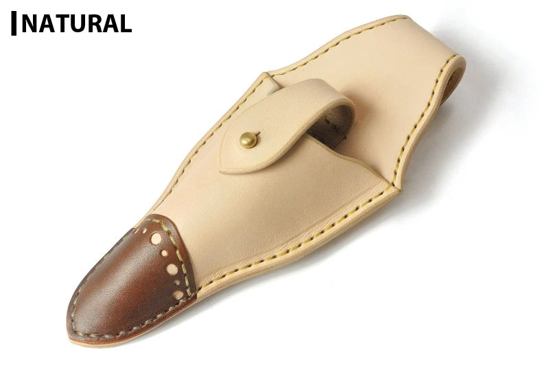 サムライクラフト クニペックスプライヤーシース メダリオンオーバーレイ バイカラー 厚革ヌメ