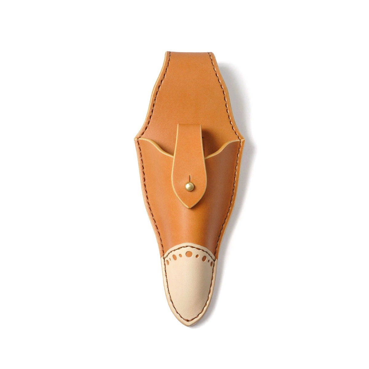 サムライクラフト クニペックスプライヤーシース メダリオンオーバーレイ バイカラー 厚革ヌメ