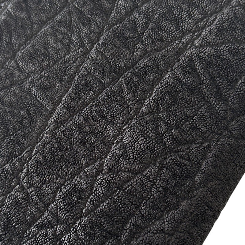 サムライクラフト  オーガナイザー財布 エレファントレザー - ブラック -