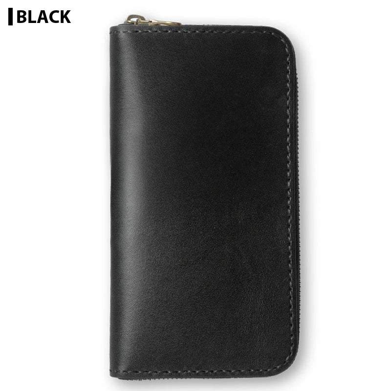 サムライクラフト ラウンドファスナー ロングウォレット タイプ1 サドルレザー オイルレザー