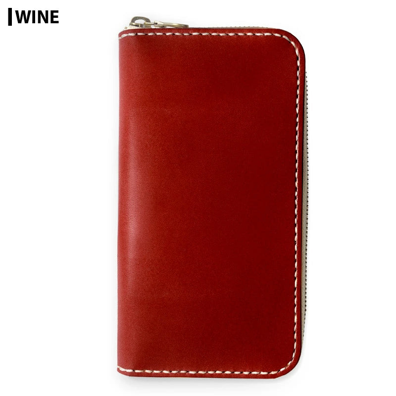 サムライクラフト ラウンドファスナー ロングウォレット タイプ1 サドルレザー オイルレザー