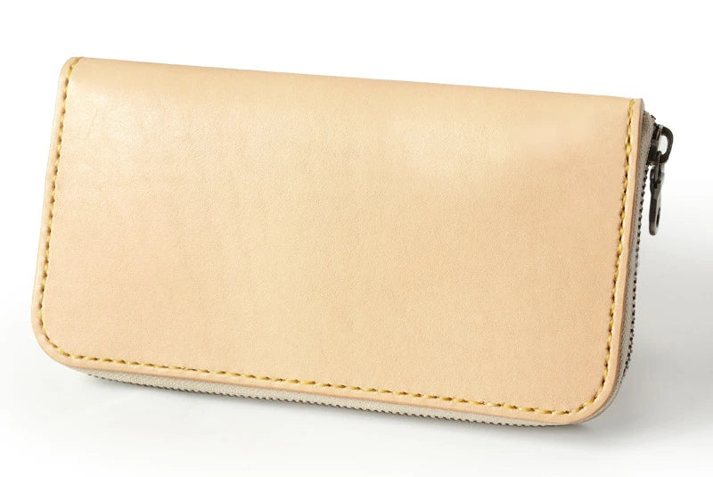 サムライクラフト ラウンドファスナー ロングウォレット タイプ1 サドルレザー オイルレザー