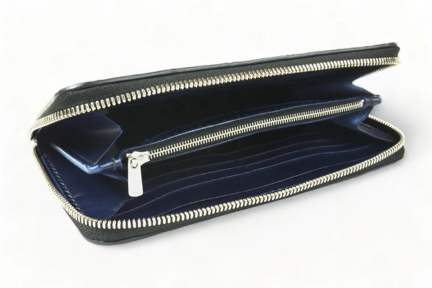 サムライクラフト ラウンドファスナー ロングウォレット タイプ1 ナイルクロコダイル