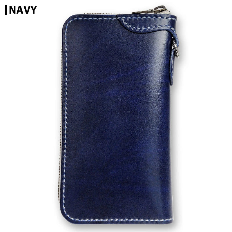 サムライクラフト ラウンドファスナー ロングウォレット タイプ1 ルガトショルダー ウォレットチェーン対応