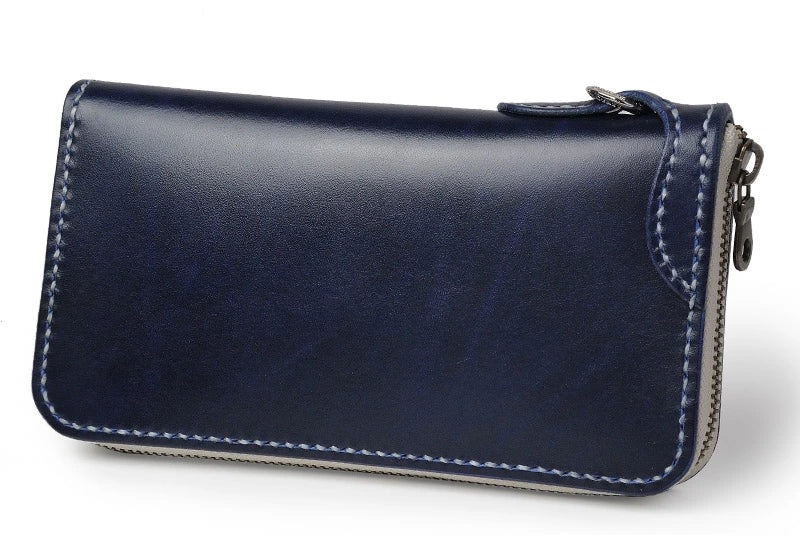 サムライクラフト ラウンドファスナー ロングウォレット タイプ1 ルガトショルダー ウォレットチェーン対応