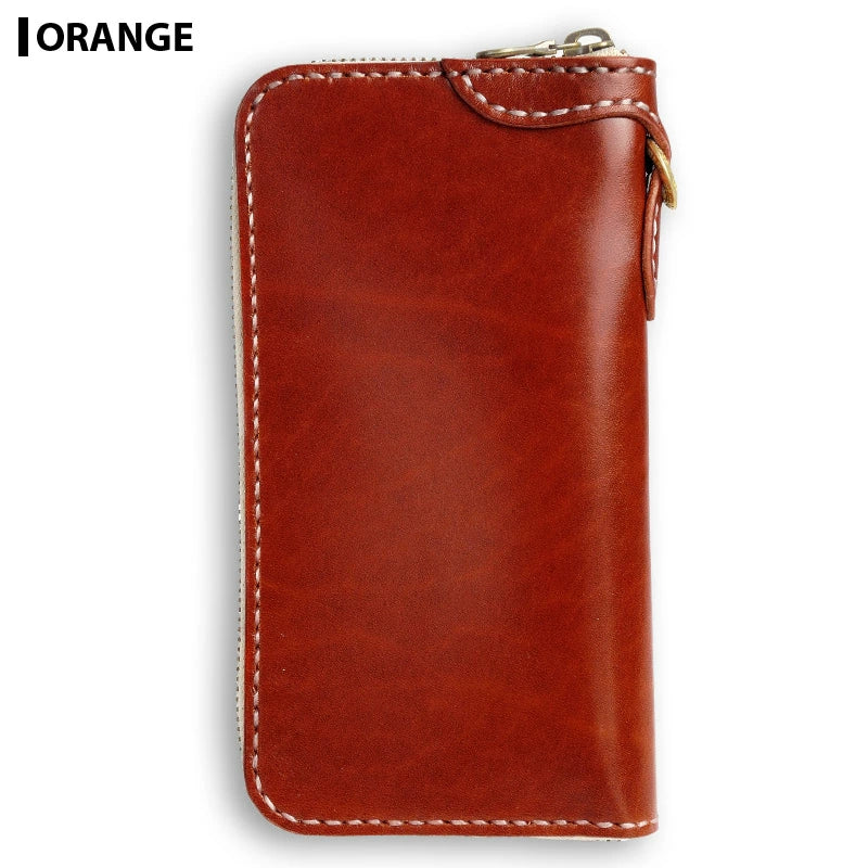 サムライクラフト ラウンドファスナー ロングウォレット タイプ1 ルガトショルダー ウォレットチェーン対応