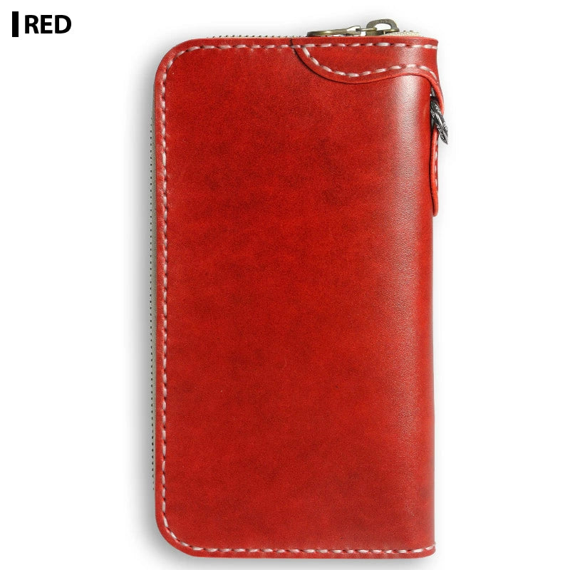 サムライクラフト ラウンドファスナー ロングウォレット タイプ1 ルガトショルダー ウォレットチェーン対応