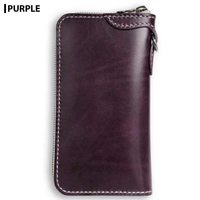 サムライクラフト ラウンドファスナー ロングウォレット タイプ1 ルガトショルダー ウォレットチェーン対応