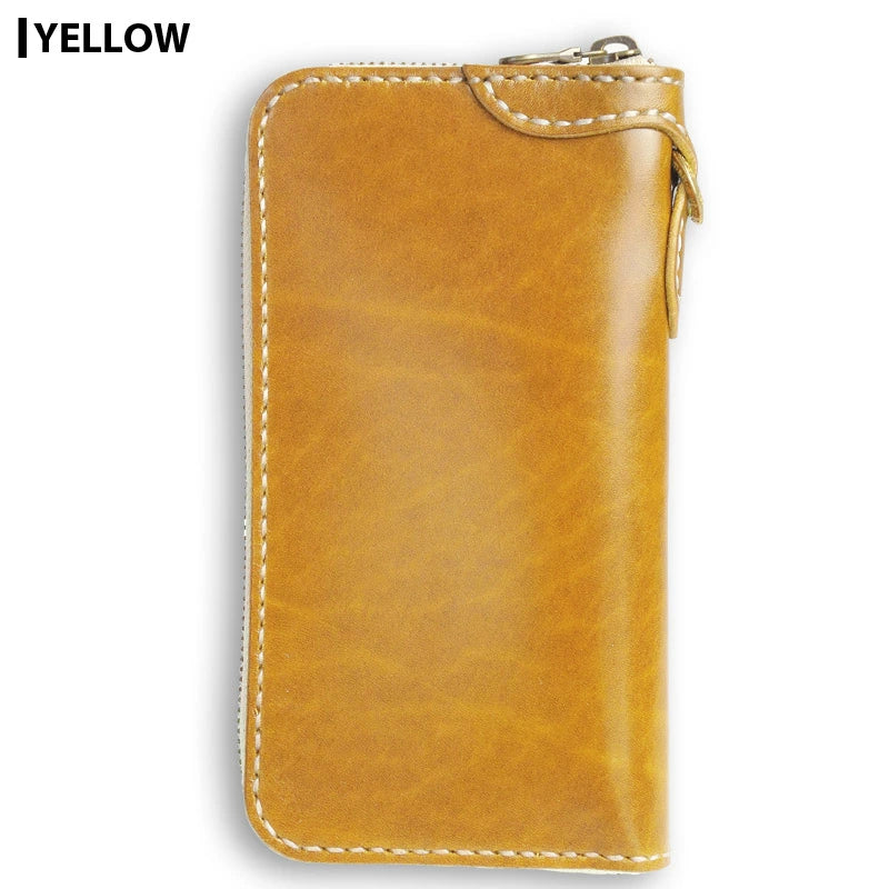 サムライクラフト ラウンドファスナー ロングウォレット タイプ1 ルガトショルダー ウォレットチェーン対応