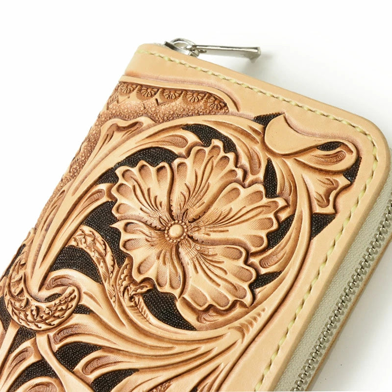 サムライクラフト ラウンドファスナー タイプ1 シェリダンスタイルカービング