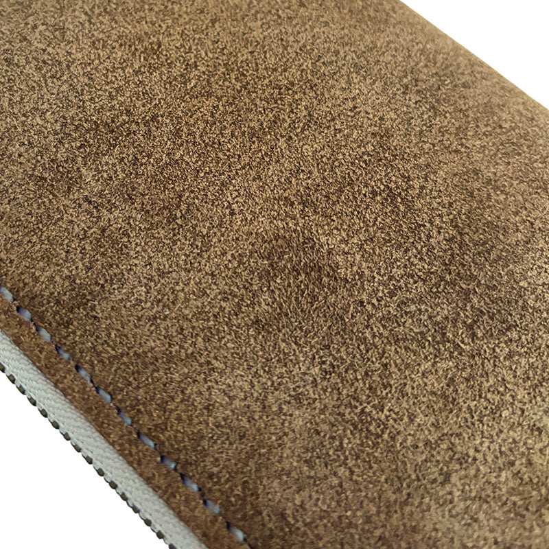 サムライクラフト ラウンドファスナーロングウォレット タイプ1 スエード