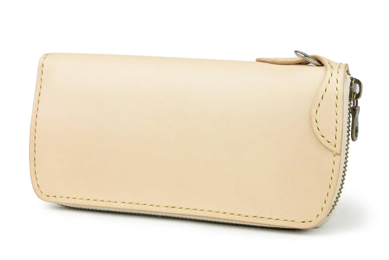 サムライクラフト ラウンドファスナー タイプ2 サドルベーシック オイルレザー ウォレットチェーン対応