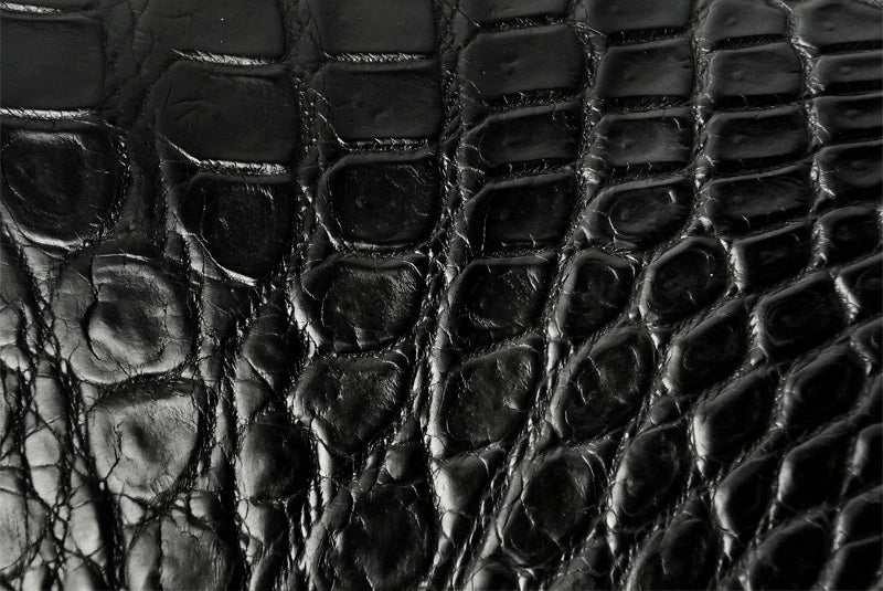 サムライクラフト ラウンドファスナー タイプ2 クロコダイル ウォレットチェーン対応