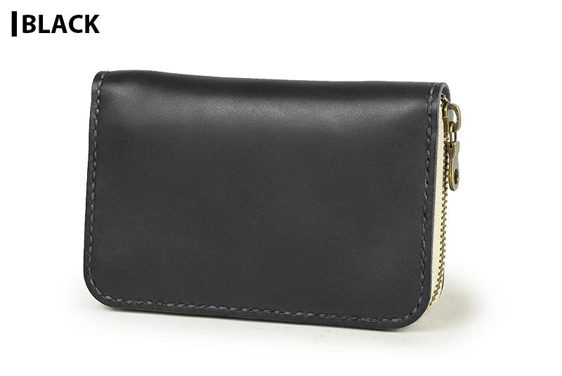 サムライクラフト ラウンドファスナー タイプ3 サドルレザー オイルレザー