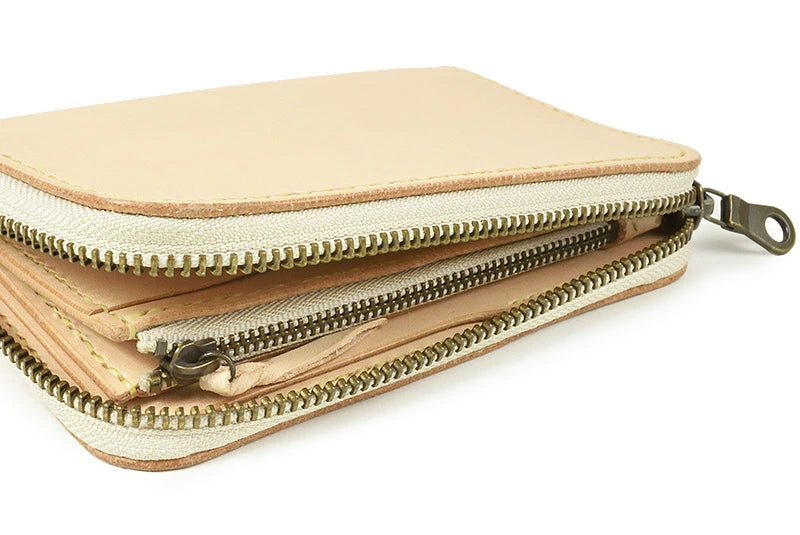 サムライクラフト ラウンドファスナー タイプ3 サドルレザー オイルレザー