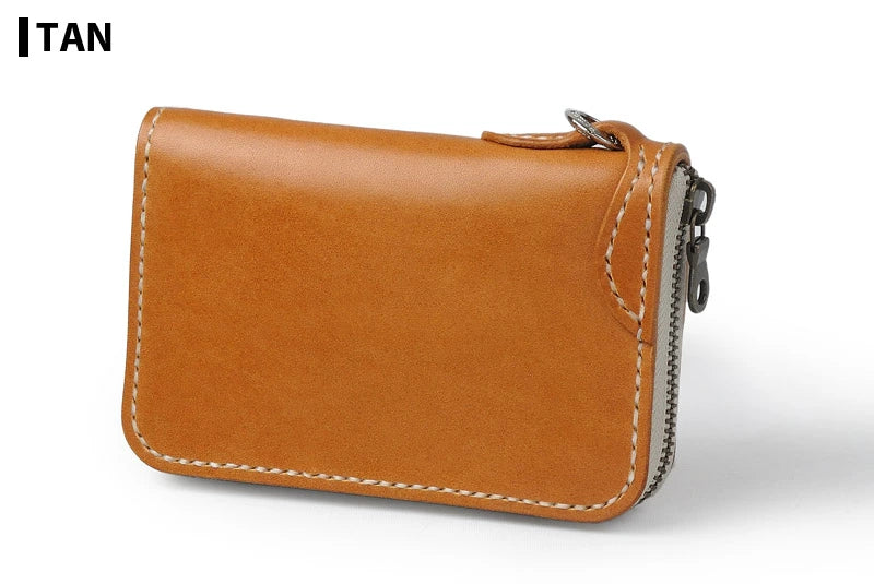 サムライクラフト ラウンドファスナー タイプ3 サドルレザー オイルレザー ウォレットチェーン対応