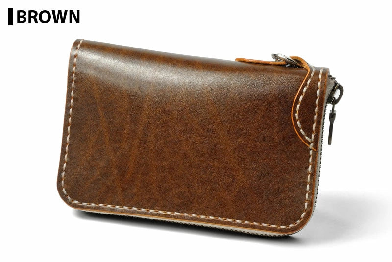 サムライクラフト ラウンドファスナー タイプ3 ルガトショルダー ウォレットチェーン対応