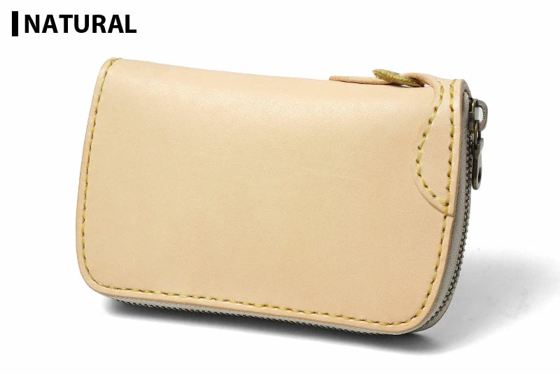 サムライクラフト ラウンドファスナー タイプ3-R サドルレザー オイルレザー ウォレットチェーン対応