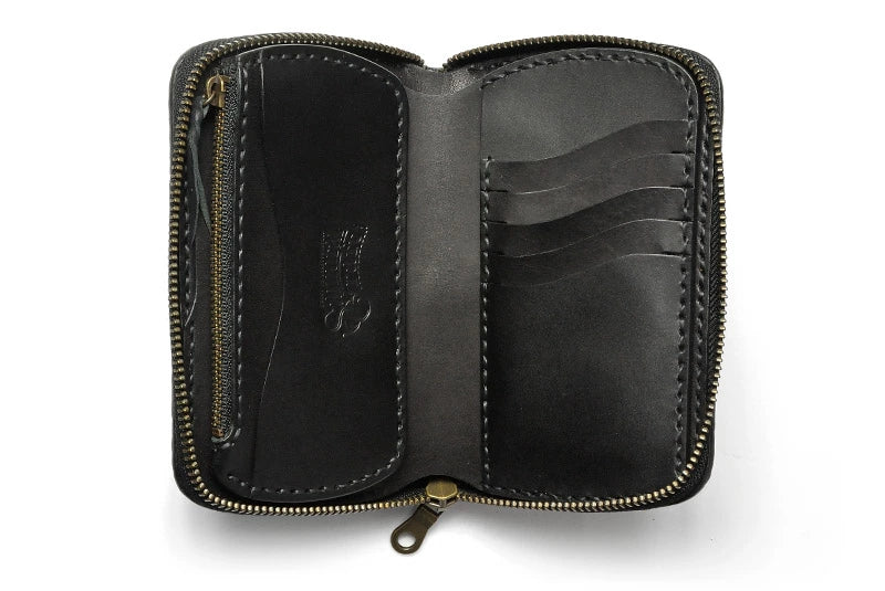 サムライクラフト ラウンドファスナー タイプ3-R クロコダイル ウォレットチェーン対応