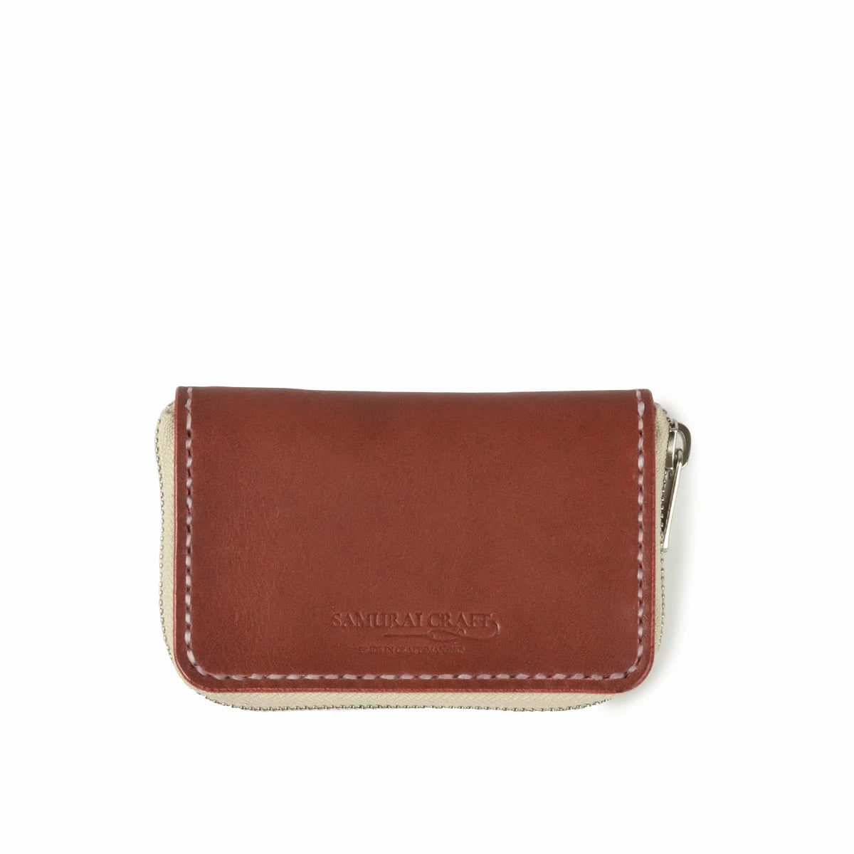 サムライクラフト ラウンドファスナーミニウォレット タイプ5 サドルレザー オイルレザー
