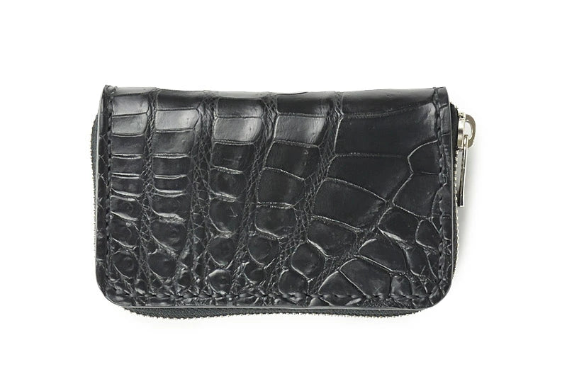 サムライクラフト ラウンドファスナー ミニウォレット タイプ5 ナイルクロコダイル