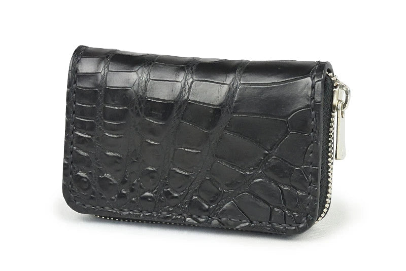 サムライクラフト ラウンドファスナー ミニウォレット タイプ5 ナイルクロコダイル