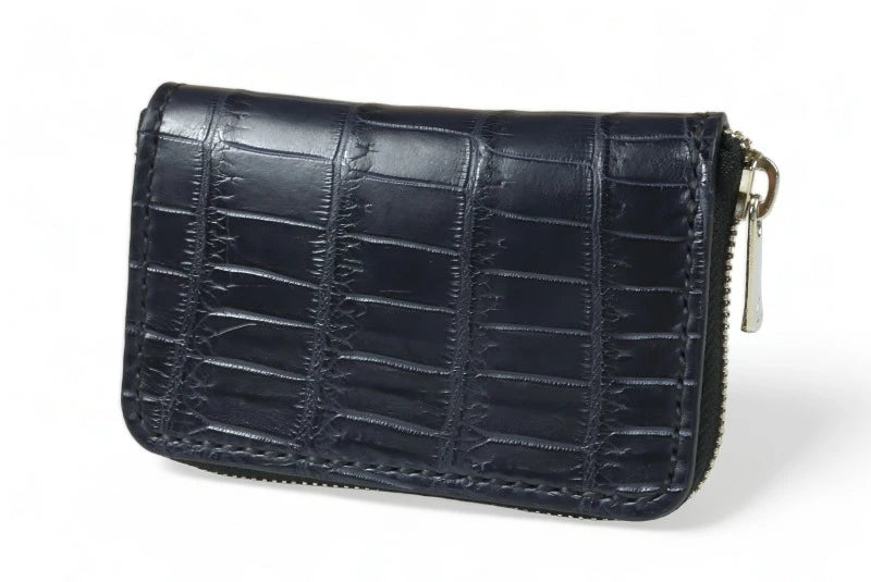 サムライクラフト ラウンドファスナー ミニウォレット タイプ5 ナイルクロコダイル