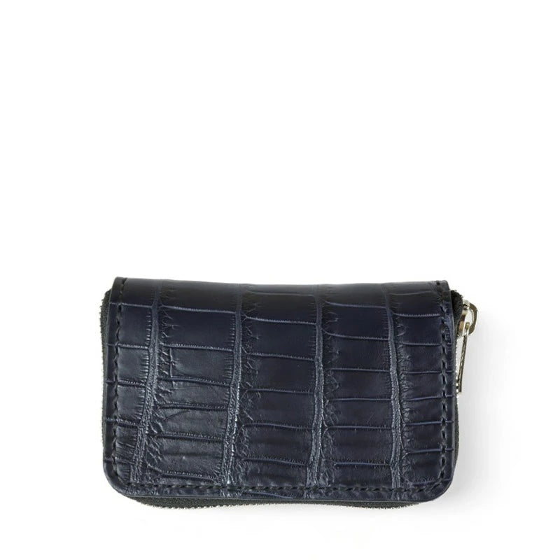 サムライクラフト ラウンドファスナー ミニウォレット タイプ5 ナイルクロコダイル