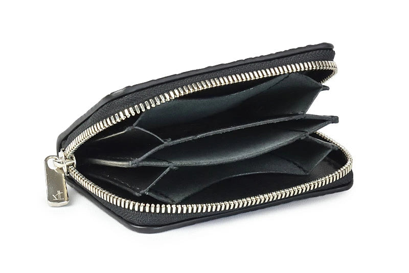 サムライクラフト ラウンドファスナー ミニウォレット タイプ5 クロコダイル スモールクロコ