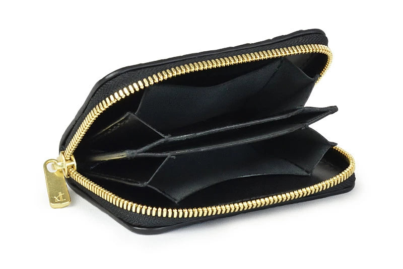 サムライクラフト ラウンドファスナー ミニウォレット タイプ5 シャイニングクロコダイル