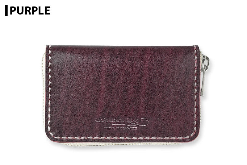 サムライクラフト ラウンドファスナーミニウォレット タイプ5 ルガトショルダー