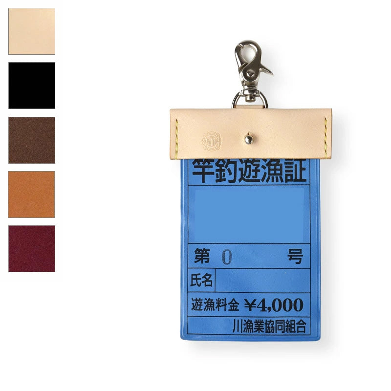 サムライクラフト 年券ホルダー オイルレザー サドルレザー